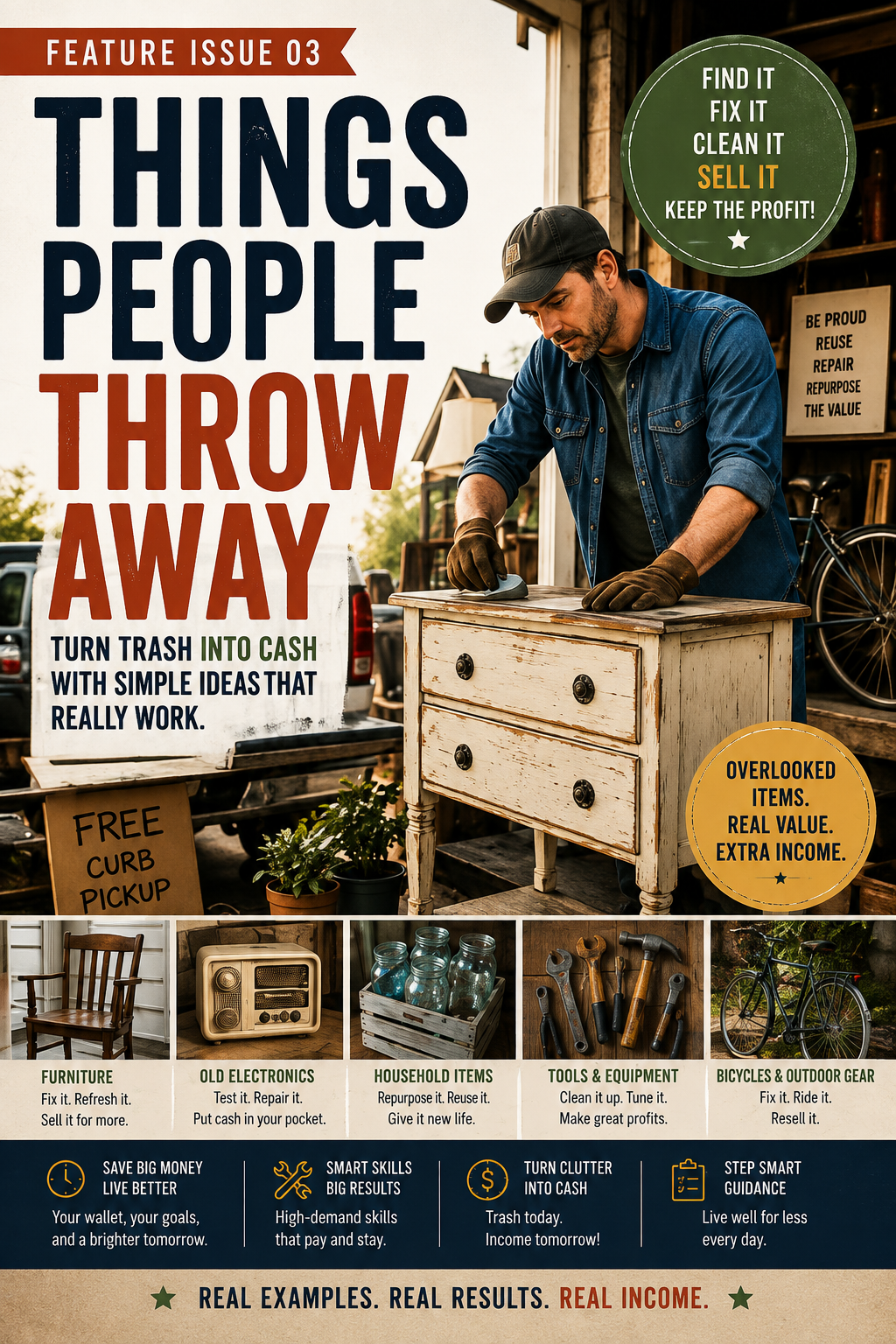 Wealth Code Magazine Issue 03, Things People Throw Away